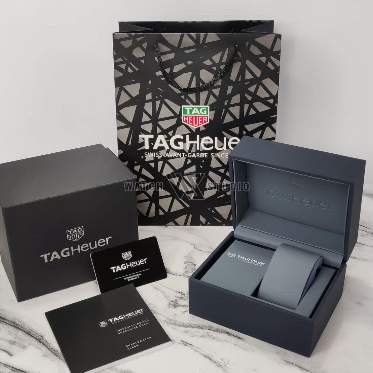 Tag Heuer Orijinal Saat Kutusu Full Set