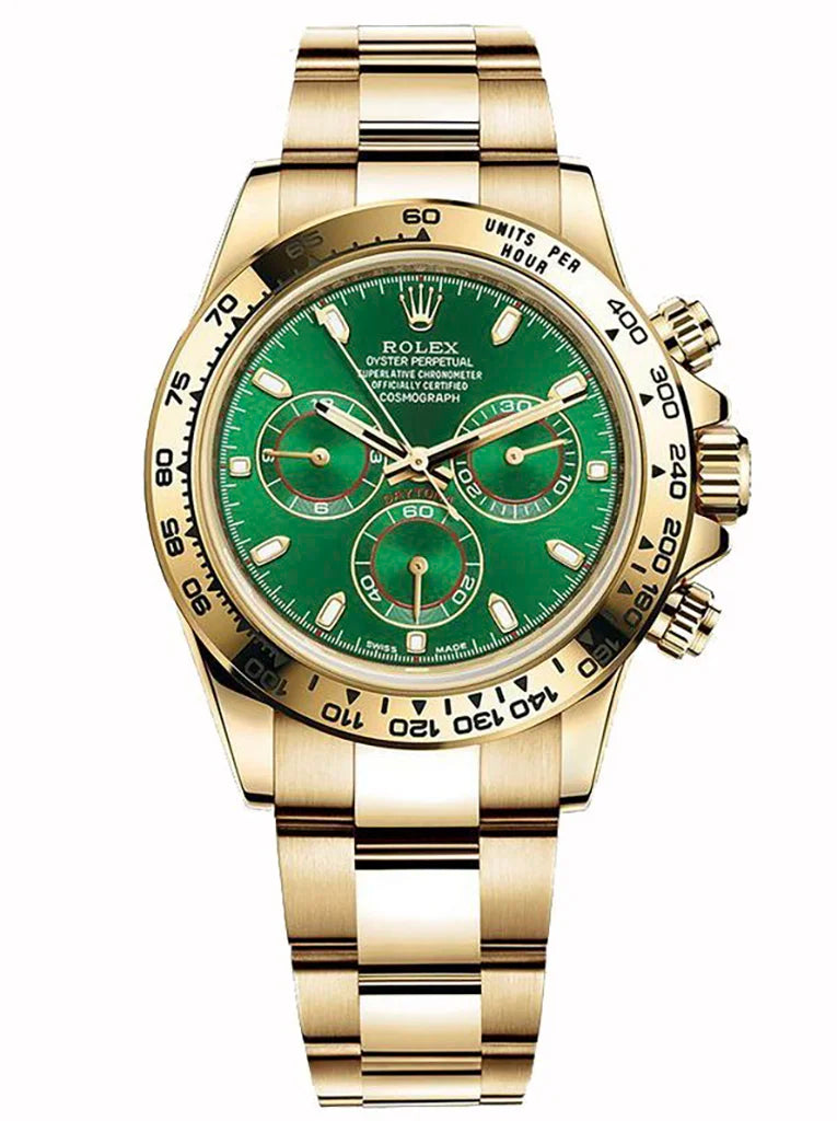 Superclone Rolex Daytona “John Mayer” Green Dial 116508