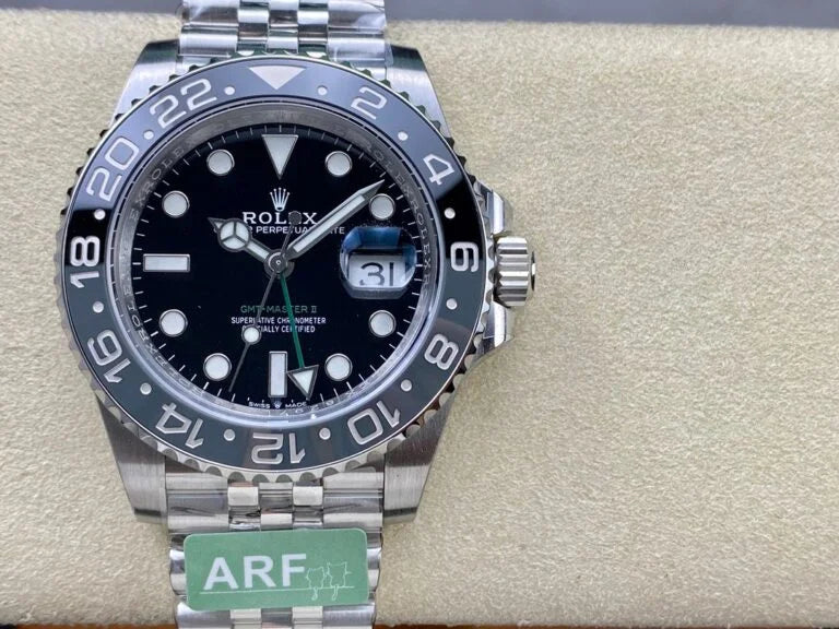 Superclone Rolex GMT-Master II 126710GRNR “Bruce Wayne” Jubilee 2024