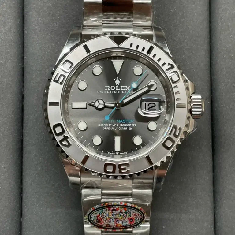 Superclone Rolex Yacht-Master Rhodium Dial 126622