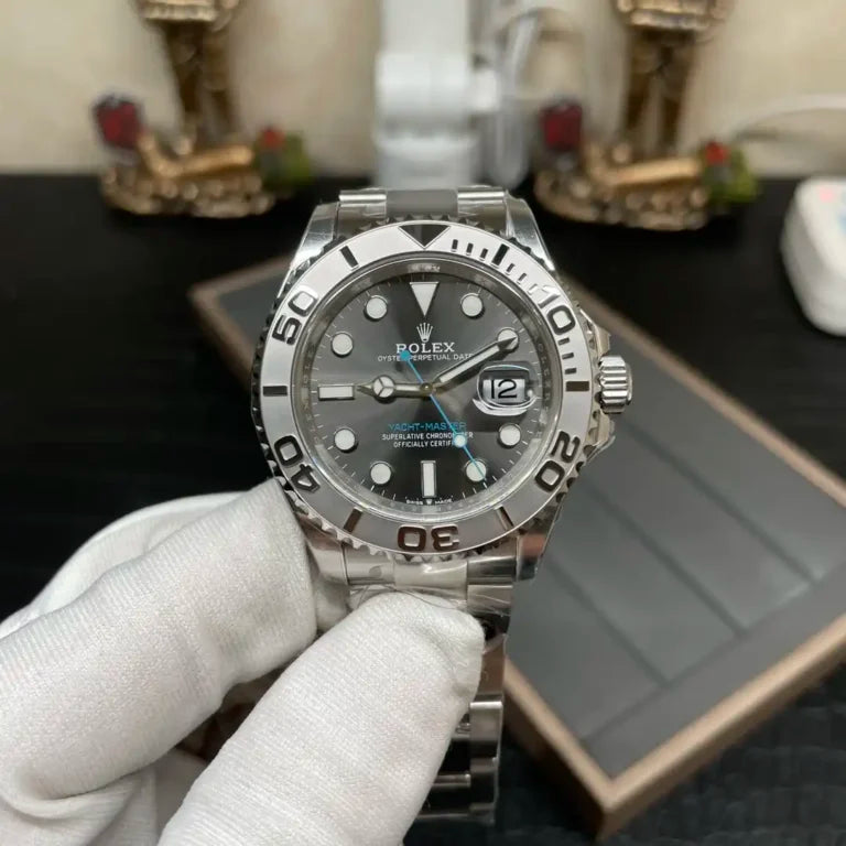 Superclone Rolex Yacht-Master Rhodium Dial 126622
