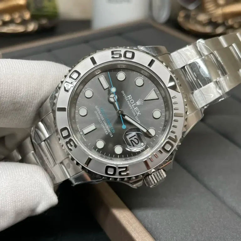 Superclone Rolex Yacht-Master Rhodium Dial 126622