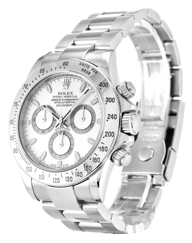Superclone Rolex Daytona White Dial 116520