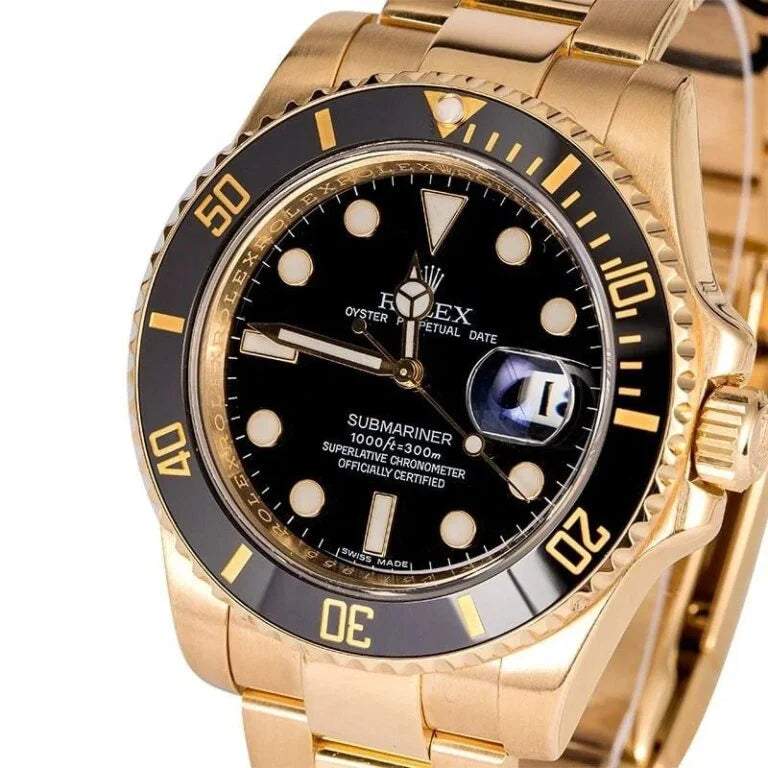 Superclone Rolex Submariner Black Dial 116618LN