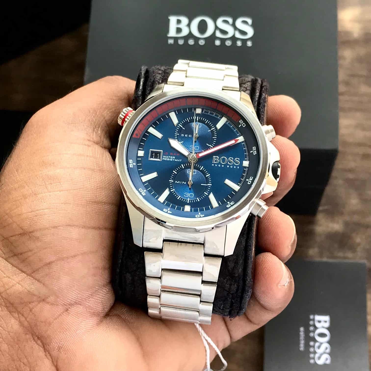 Hugo Boss Globetrotter 1513823 Men’s Multi-Function Watch