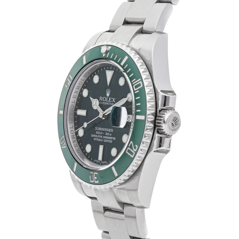 Superclone Rolex Submariner Green Dial 116610LV “Hulk”