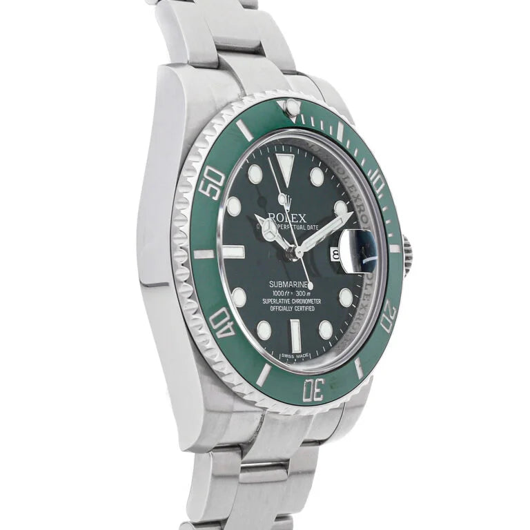 Superclone Rolex Submariner Green Dial 116610LV “Hulk”