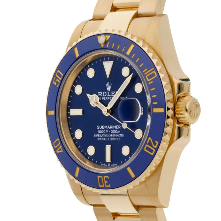 Superclone Rolex Submariner Blue Dial 126618LB