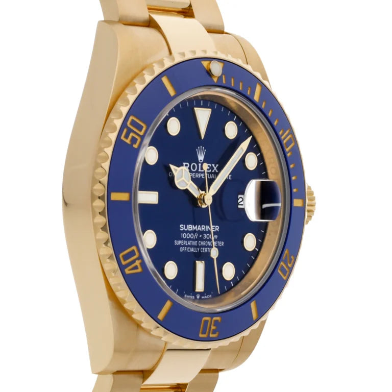 Superclone Rolex Submariner Blue Dial 126618LB