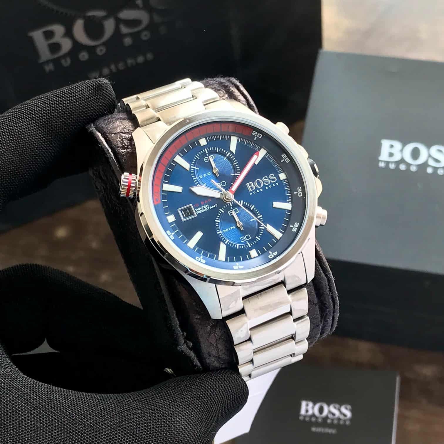 Hugo Boss Globetrotter 1513823 Men’s Multi-Function Watch