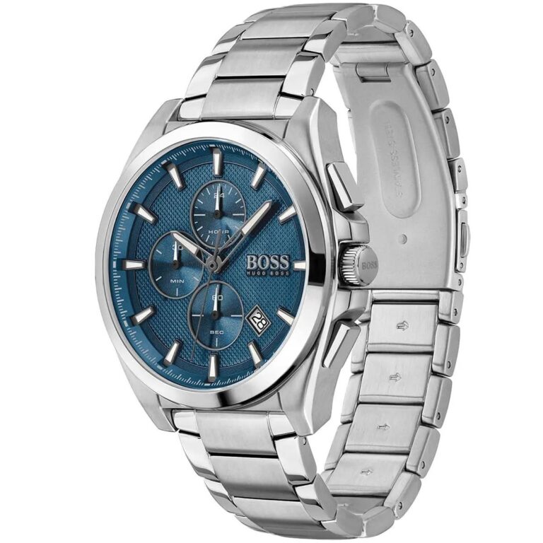 Hugo Boss 1513885 Originals Stainless Steel Blue Dial Mens Watch