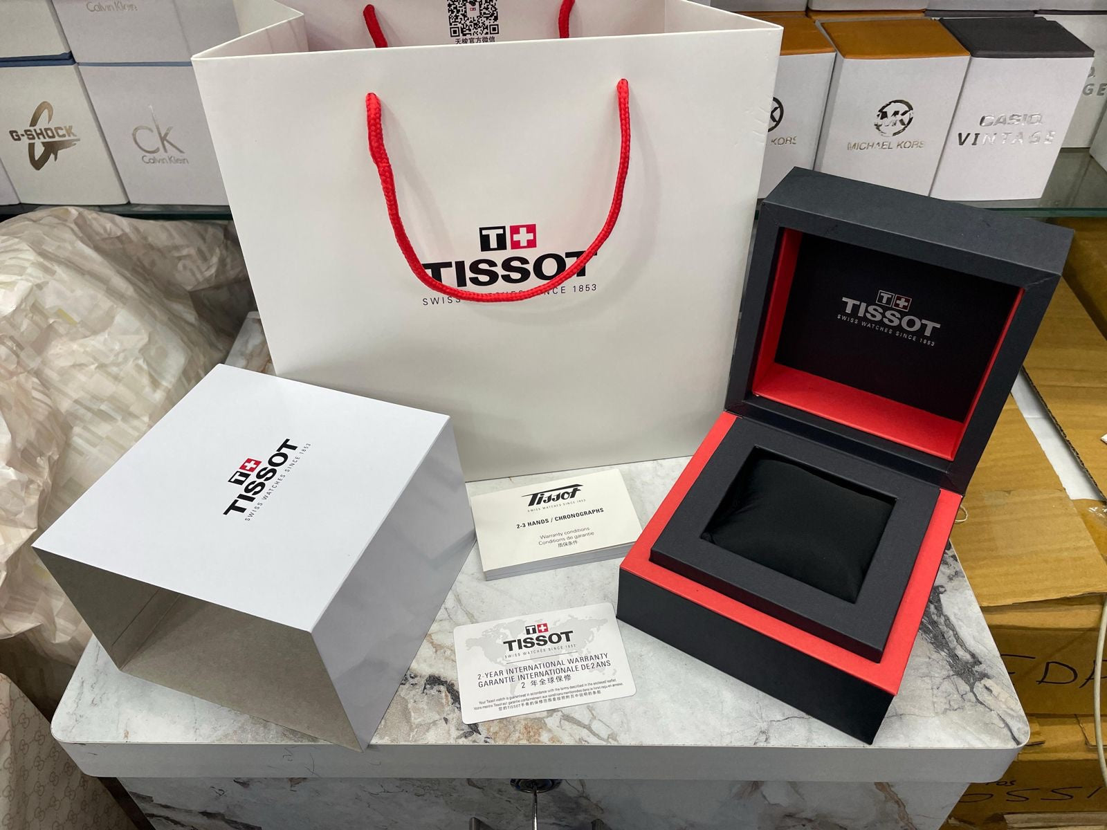 Tissot Orijinal Saat Kutusu Set