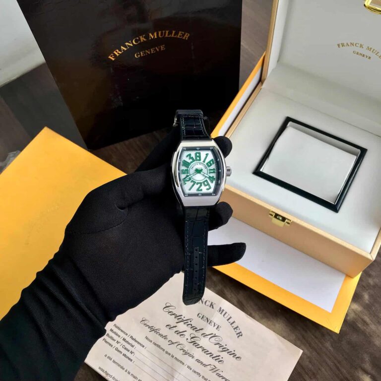 Franck Muller Vanguard Crazy Hours Green Superclone