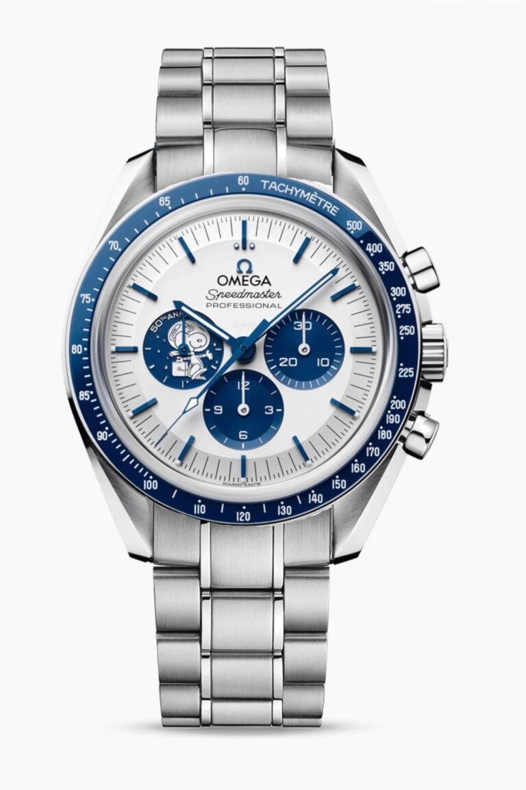 Omega Speedmaster Silver Snoopy Award 50 Anniversary Limited Swiss ETA Automatic Mens Watch