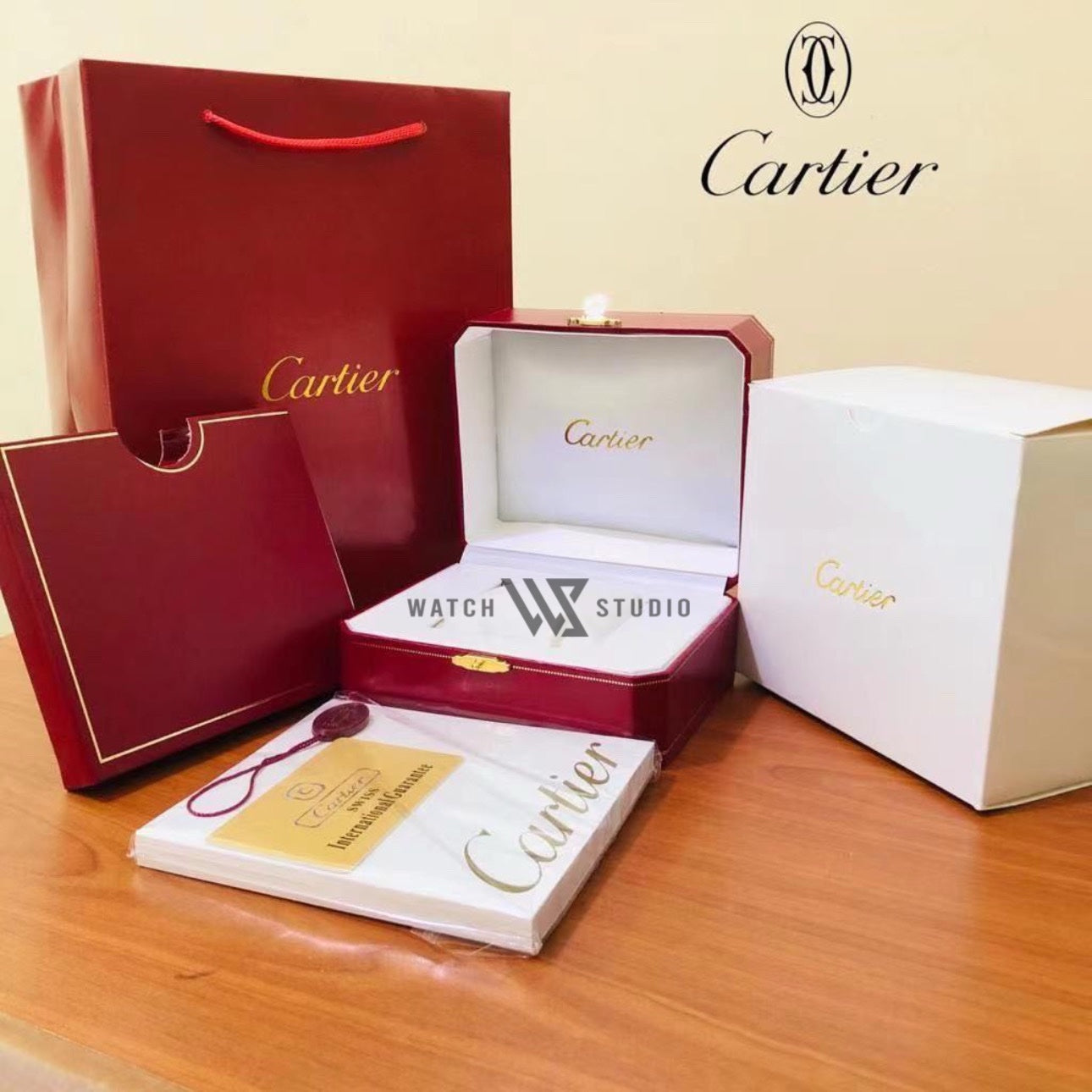 Cartier Orijinal Saat Kutusu