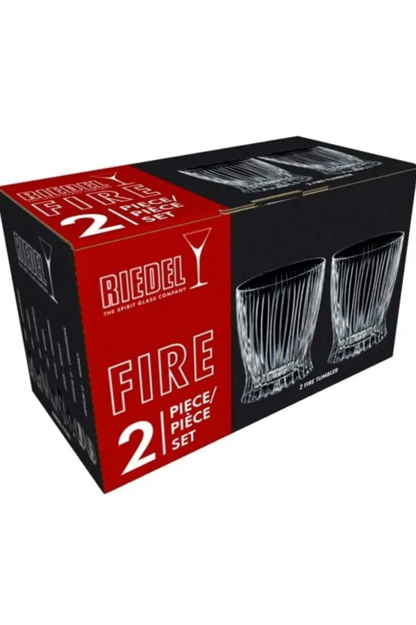 Riedel Barware Fire Whisky İkili Viski Bardağı Seti