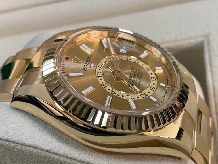 Superclone Rolex Sky-Dweller Champagne Dial 336938