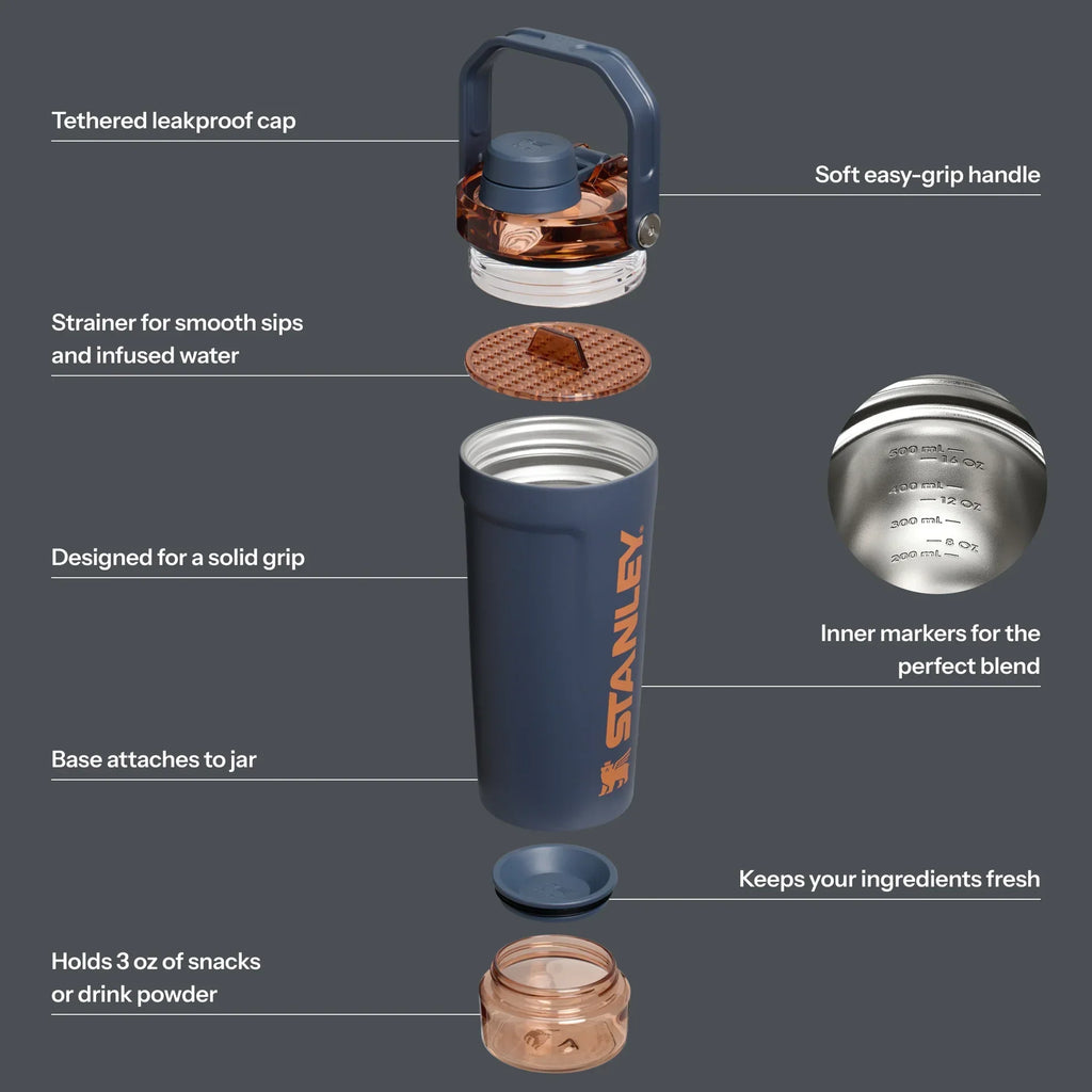 The Activate Shaker Bottle | 20 OZ Alacakaranlık