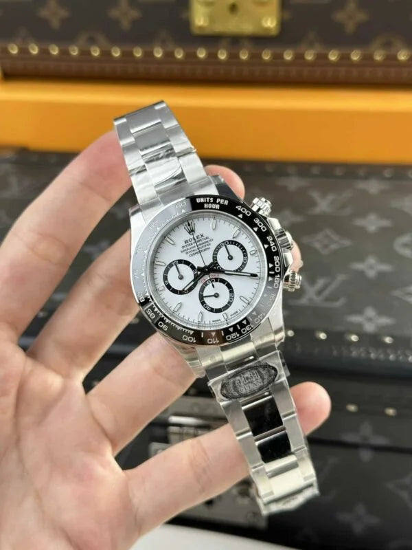Superclone Rolex Daytona “Panda” White Dial 126500LN