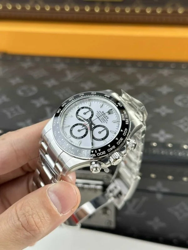 Superclone Rolex Daytona “Panda” White Dial 126500LN