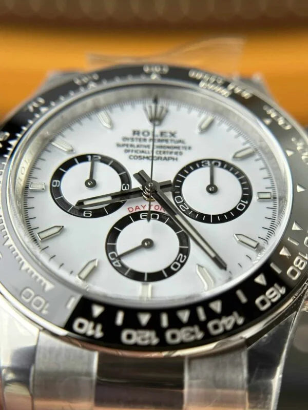 Superclone Rolex Daytona “Panda” White Dial 126500LN