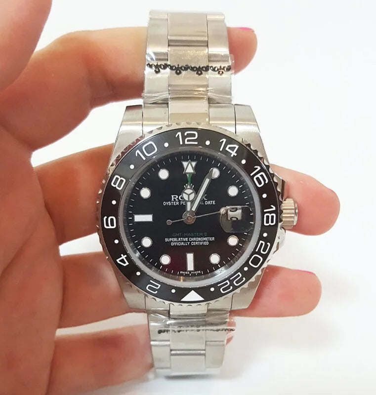 Superclone Rolex GMT-Master II Black Dial 116710