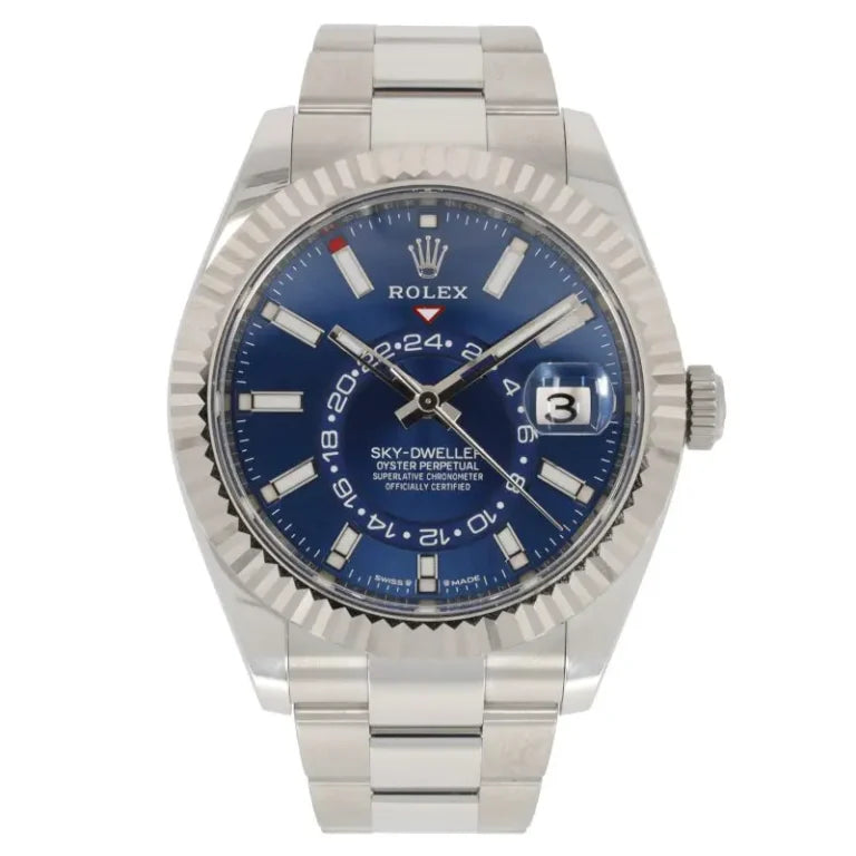 Superclone Rolex Sky-Dweller Bright blue Dial 336934 Oyster