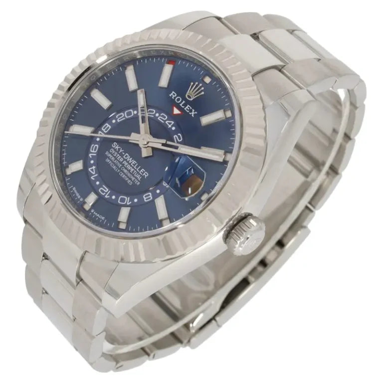 Superclone Rolex Sky-Dweller Bright blue Dial 336934 Oyster