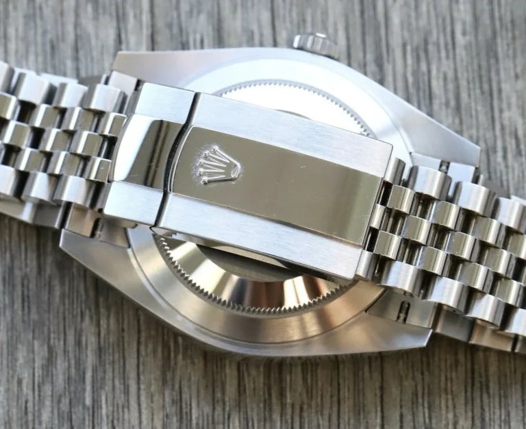 Superclone Rolex Datejust Rhodium Dial 126334 “Wimbledon” Flutted/Jubilee 41 mm