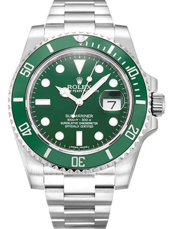 Superclone Rolex Submariner Green Dial 116610LV “Hulk”
