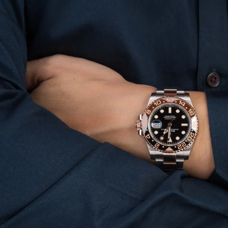 Superclone Rolex GMT-Master II Black Dial 126711CHNR Root Beer