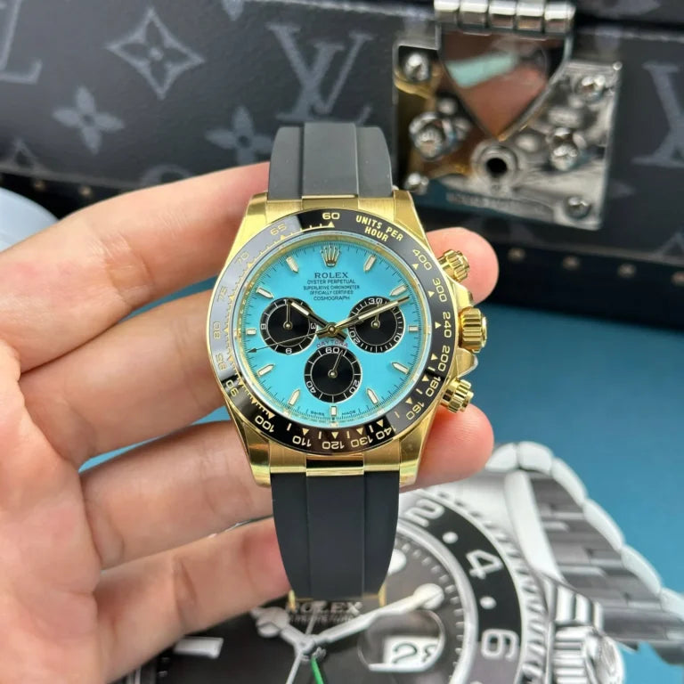 Superclone Rolex Daytona 126518LN Turquoise Dial “Alcaraz”