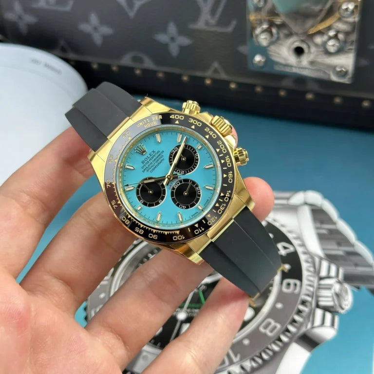 Superclone Rolex Daytona 126518LN Turquoise Dial “Alcaraz”
