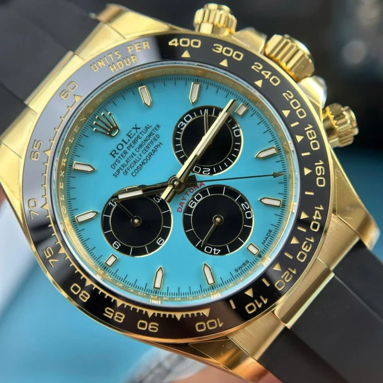 Superclone Rolex Daytona 126518LN Turquoise Dial “Alcaraz”