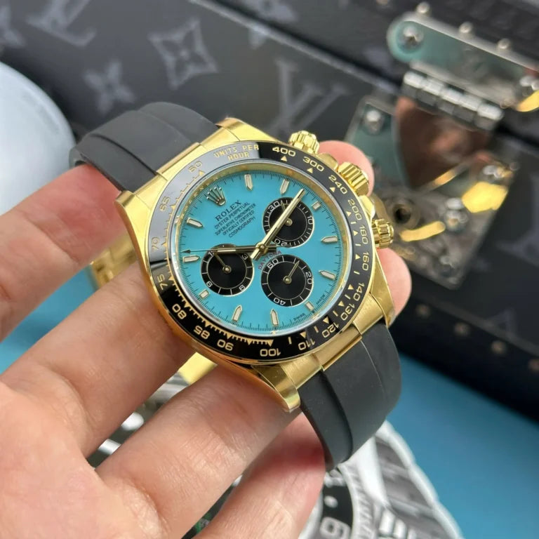 Superclone Rolex Daytona 126518LN Turquoise Dial “Alcaraz”
