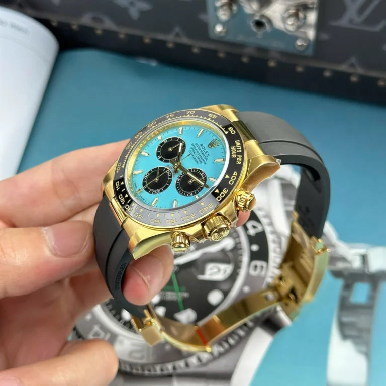 Superclone Rolex Daytona 126518LN Turquoise Dial “Alcaraz”