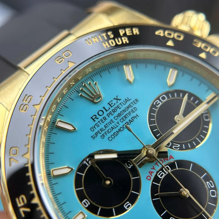 Superclone Rolex Daytona 126518LN Turquoise Dial “Alcaraz”