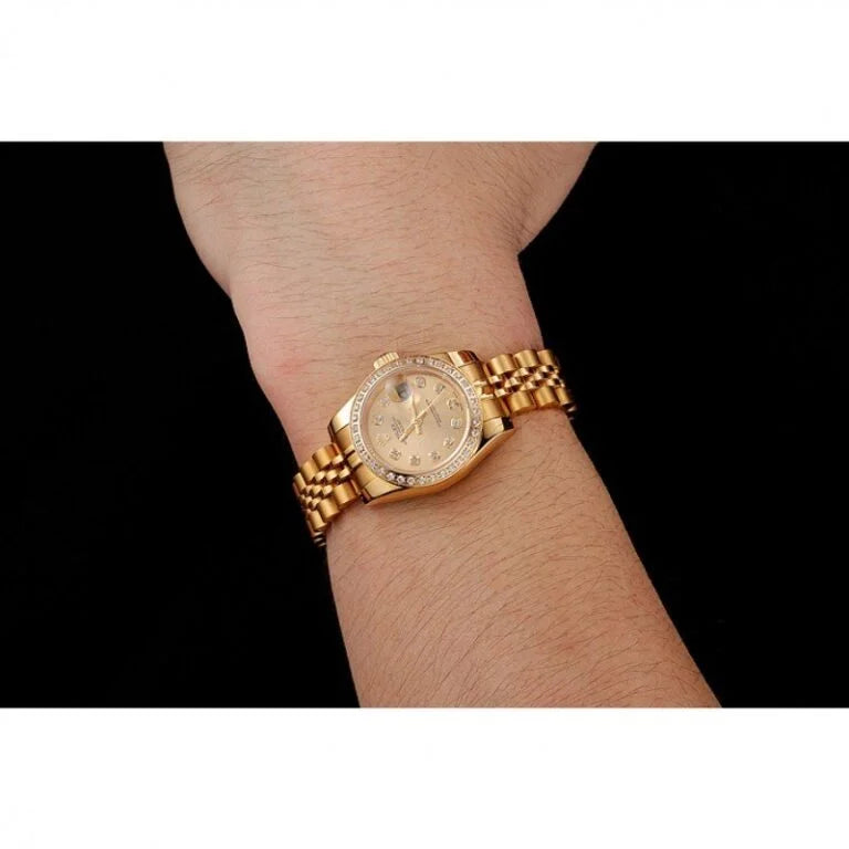 Superclone Rolex Datejust Gold Dial 1454096 28 mm
