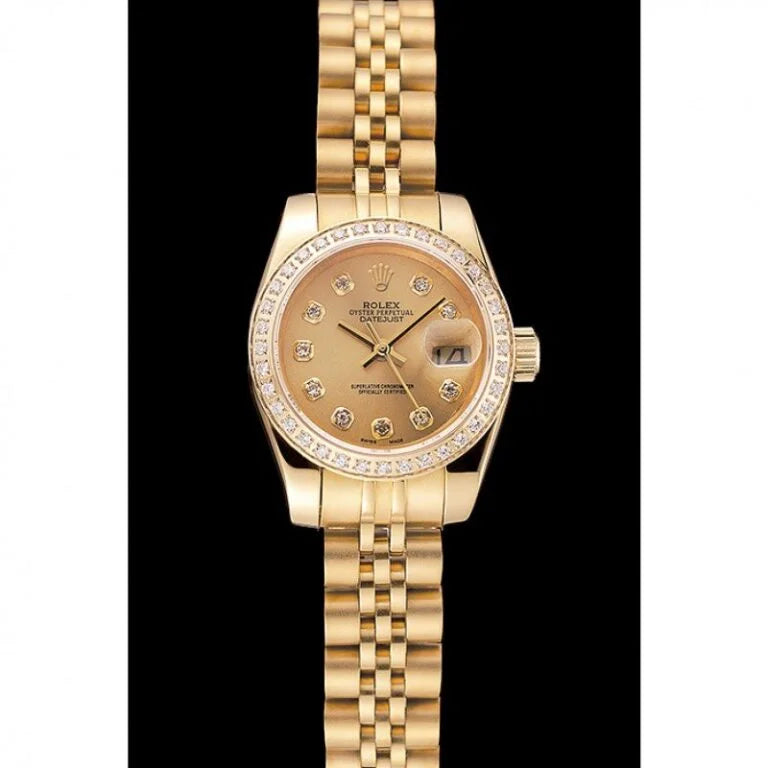 Superclone Rolex Datejust Gold Dial 1454096 28 mm