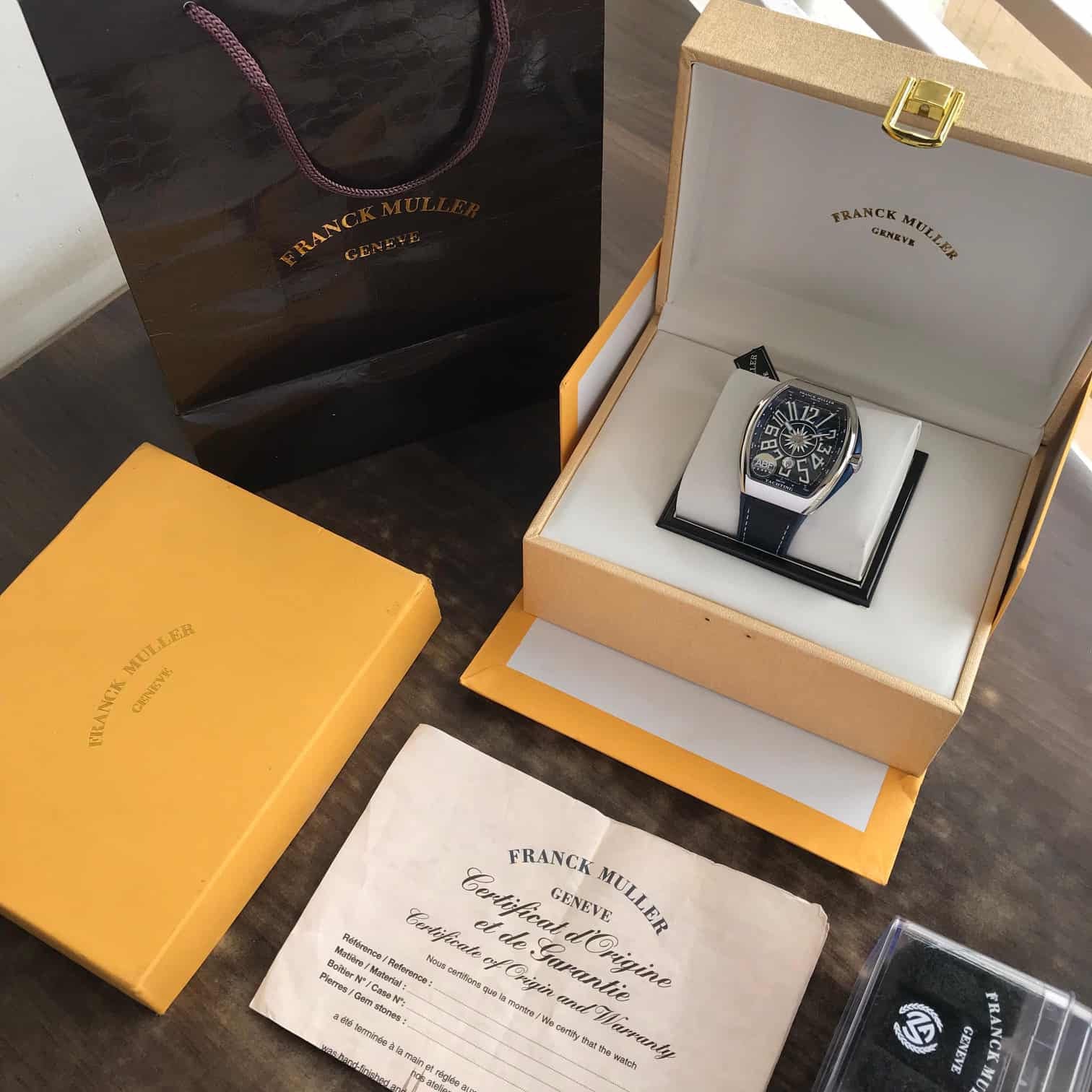 Franck Muller Vanguard Yachting Swiss ETA Superclone