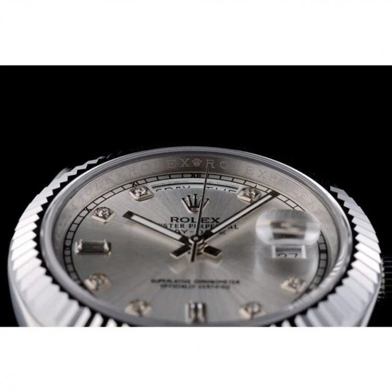Superclone Rolex Day-Date Silver Dial 41995 40 mm