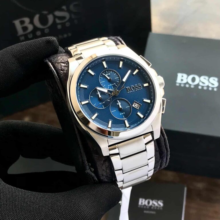 Hugo Boss 1513885 Originals Stainless Steel Blue Dial Mens Watch