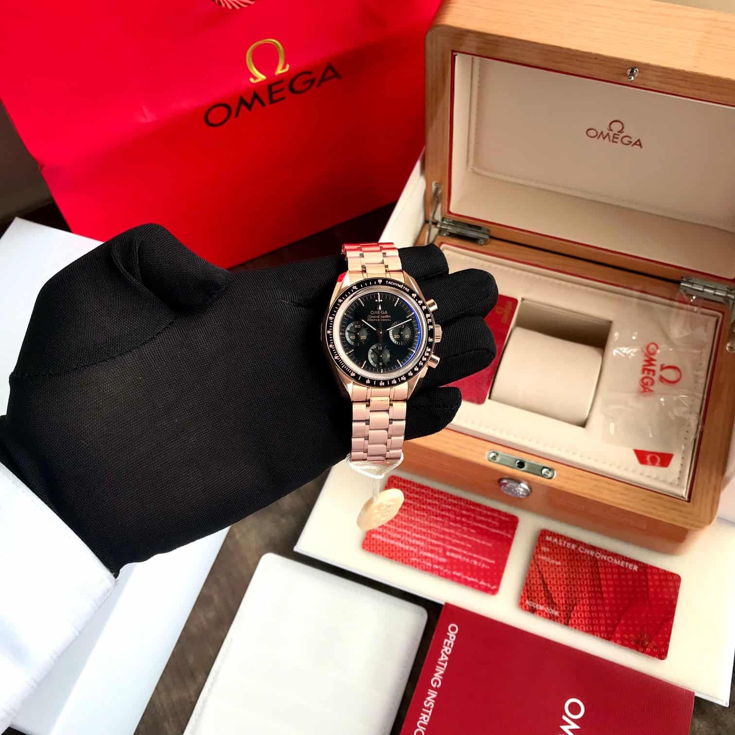 Omega Moonwatch Professional Co‑Axial Master Chronometer Chronograph 42 mm Swiss ETA Automatic Men’s Watch