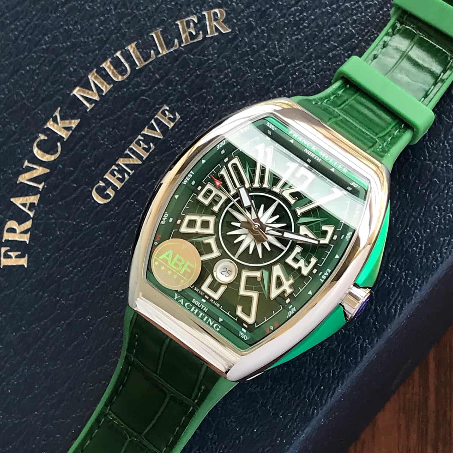 Franck Muller Vanguard V45 Steel Green Superclone