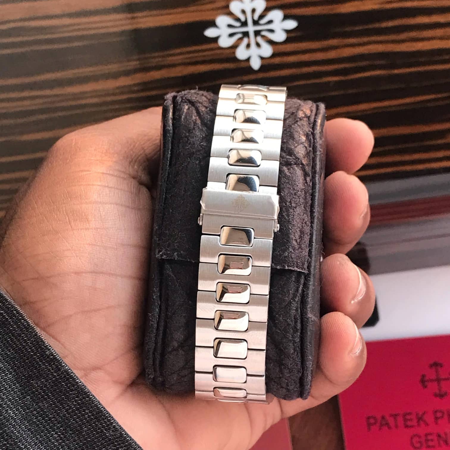 Patek Philippe Cubitus Stainless Steel Olive Green Dial Swiss ETA Superclone