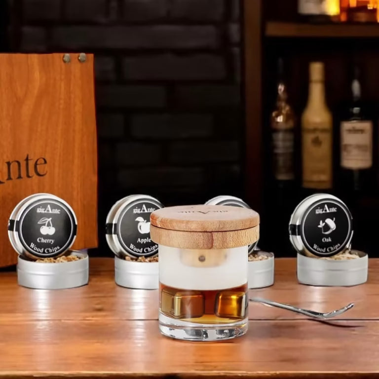 gigAnte Premium Viski&Kokteyl Tütsüleme Seti
