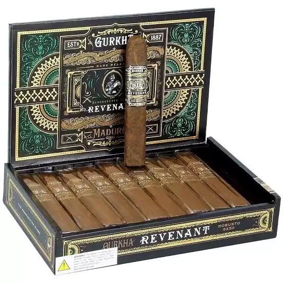 Gurkha Revenant Maduro Robusto Puro-20'li
