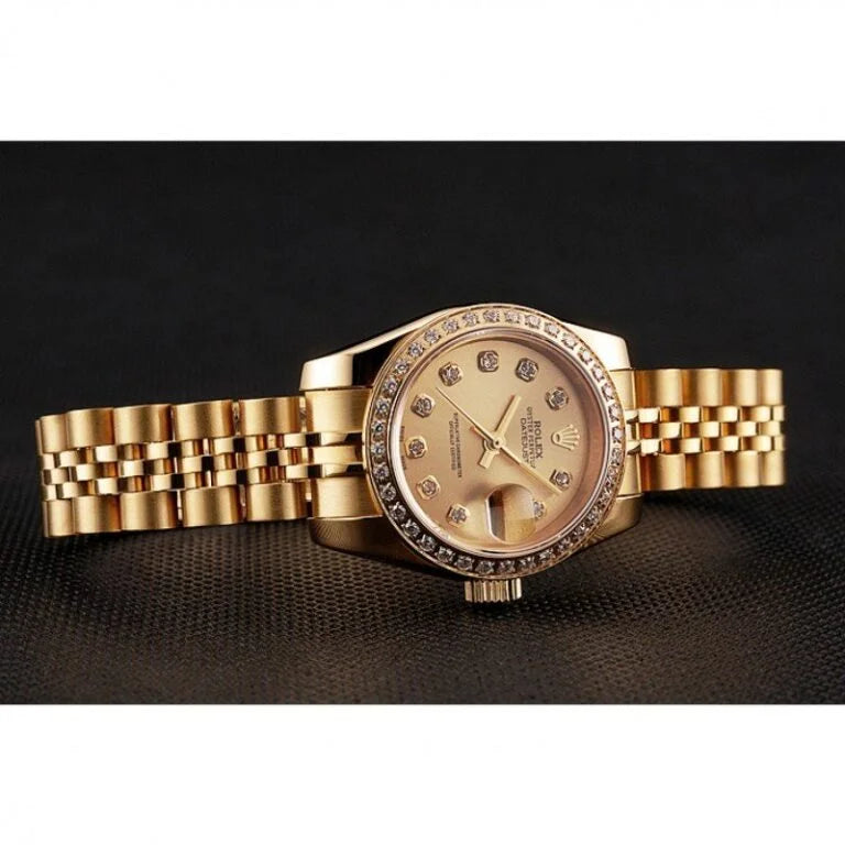 Superclone Rolex Datejust Gold Dial 1454096 28 mm