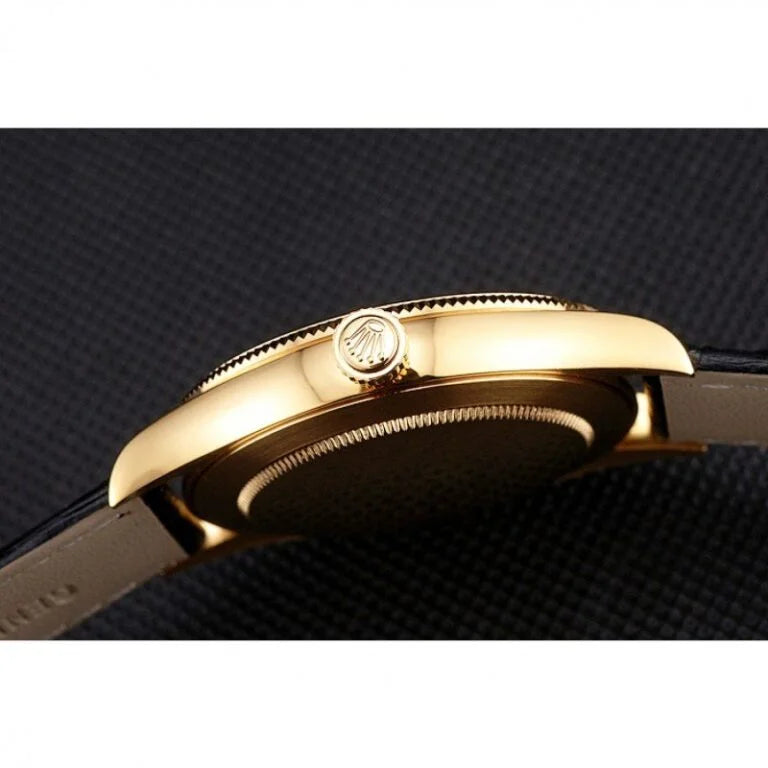 Superclone Rolex Cellini Black Dial REP016814