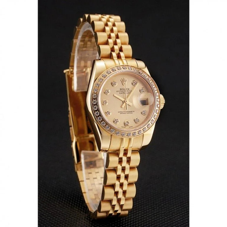 Superclone Rolex Datejust Gold Dial 1454096 28 mm